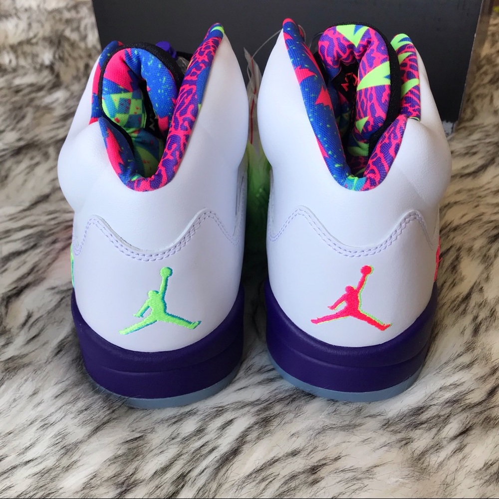 Air Jordan 5 Retro DB3335 100 ghost green - Picture 7 of 9